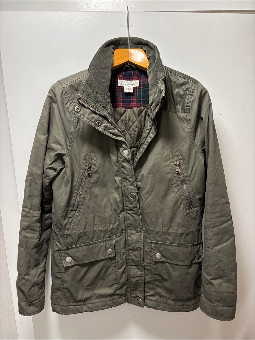 Olive Green Women's Utility Jacket